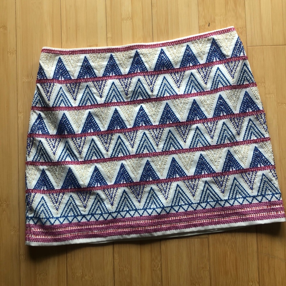 Club Monaco Beaded Skirt